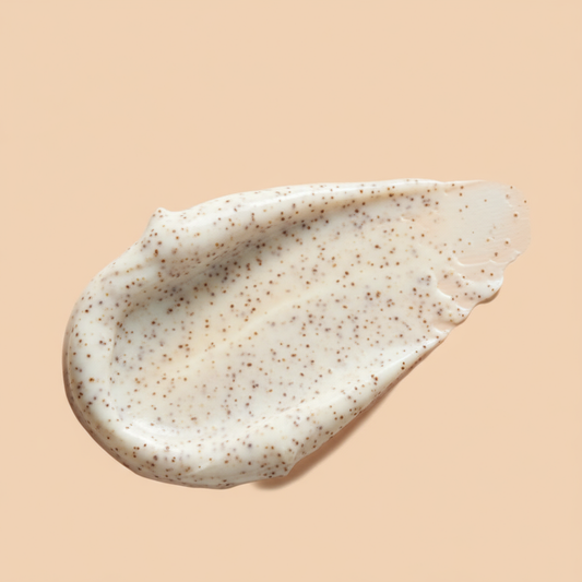Natural Apricot-Peach Face Scrub texture