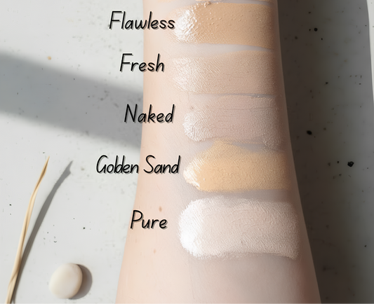 couleurs de fond de teint correcteur lisa noto