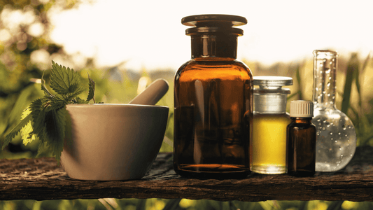 natural medicine cabinet at home 