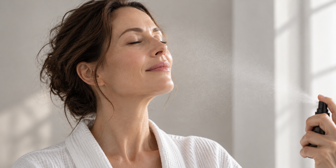Serene facial mist ritual