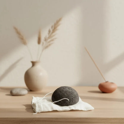 Bamboo Charcoal Konjac Facial Sponge
