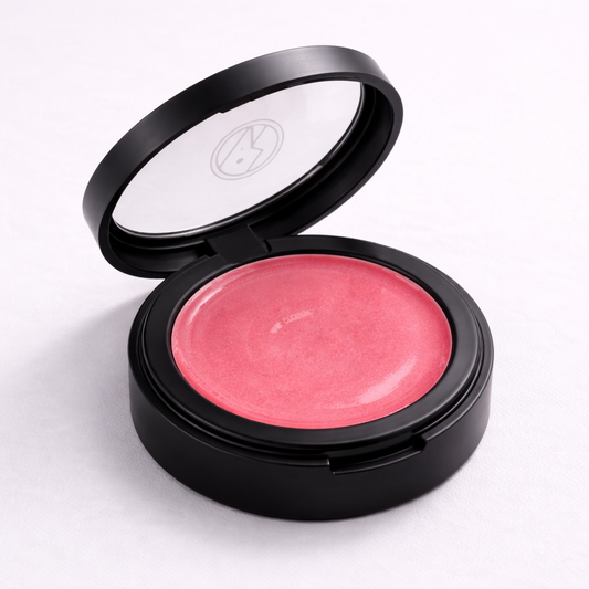 Baume lèvres et joues crème Watermelon ouvert montrant une texture riche et lumineuse à base d’huiles naturelles