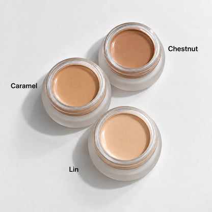 Lisa Noto Full Coverage Matte Cream Concealer in Lin, Caramel and Chestnut
