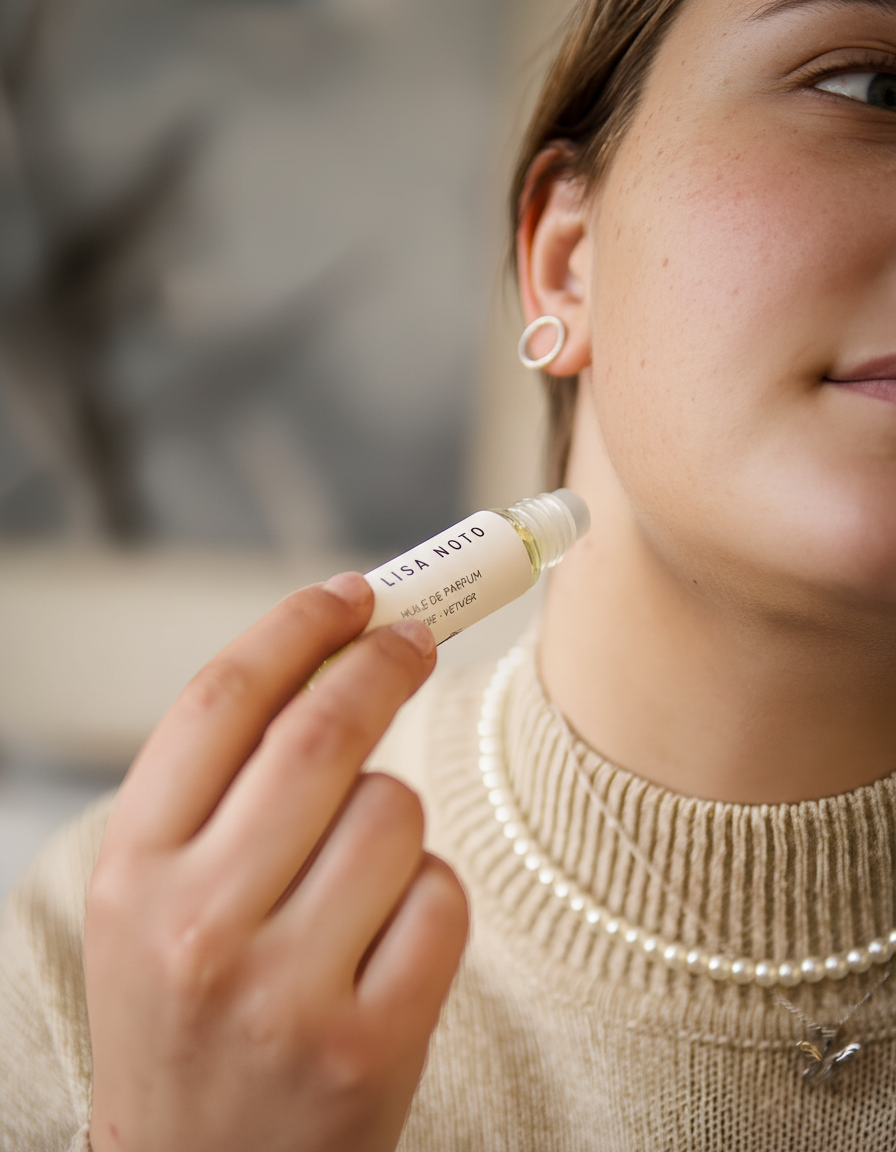 Rose-Vetiver Perfume Oil 10ml