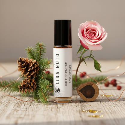 Huile de Parfum Rose-Vétiver 10 ml